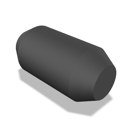 Type A Clevis Pin without Head ISO 2340 — 3×6 — Black oxide