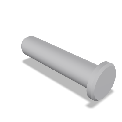 Type A Clevis Pin with Head ISO 2341 — 18×80 — Phosphated