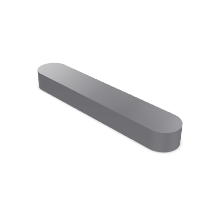 Parallel Key DIN 6885-1 Form A — 20 x 12×110