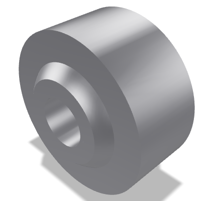 Radial Spherical Plain Bearing DIN 648K — 3 — None (as processed)