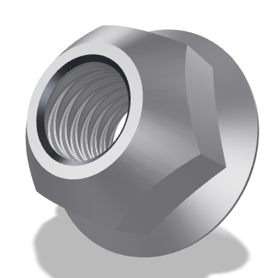 Prevailing Torque Hex Flange Nut ISO 7044 — 8