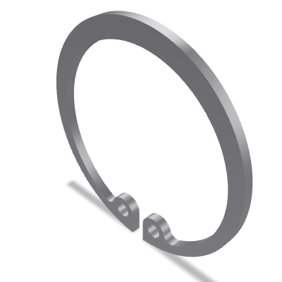 Internal Retaining Ring DIN 472 — 34 — None (as processed)