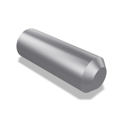 Hardened Parallel Pin ISO 8734 — 1×3 — A — Steel — None (as processed)