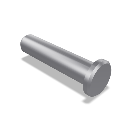Type A Clevis Pin with Head ISO 2341 — 18×80 — None (as processed)