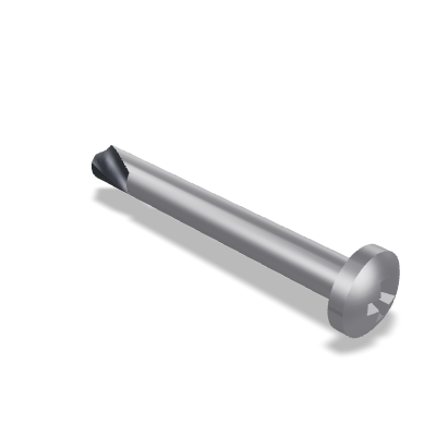 Pan Head Drilling Screw ISO 15481 — ST5.5×50 — None (as processed)