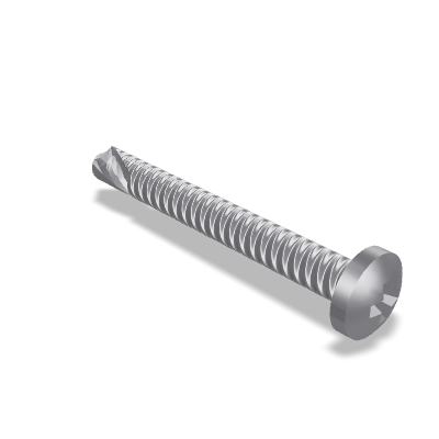 Pan Head Drilling Screw ISO 15481 — ST5.5×50
