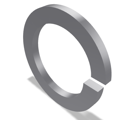 Helical Spring Lock Washer DIN 127A — M72
