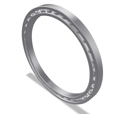 Series 18 P0 Radial Ball Bearing ISO 15 — 1180
