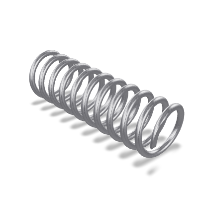 Cylindrical Compression Spring DIN 2098 — 1x8x8.5 — Spring steel