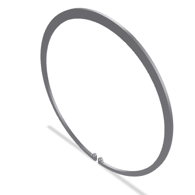 Internal Retaining Ring DIN 472 — 300 — None (as processed)