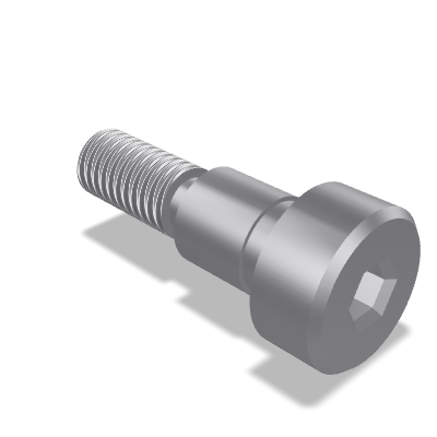 Hexagon Socket Head Shoulder Screw ISO 7379 — 6.5×10 — None (as processed)