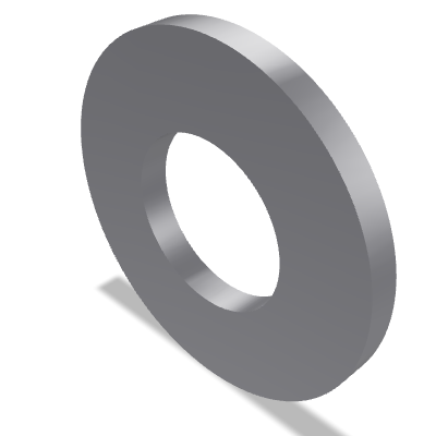 Plain Washer ISO 7092 — 1.6 — 200 HV — Steel — None (as processed)