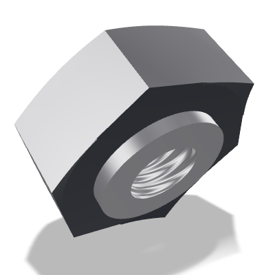 Hexagon Weld Nut DIN 929 — M4