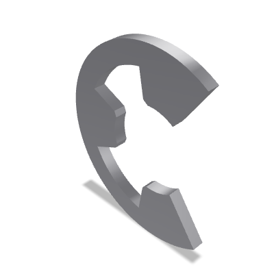 Retaining Washer DIN 6799 — 5 — Spring steel