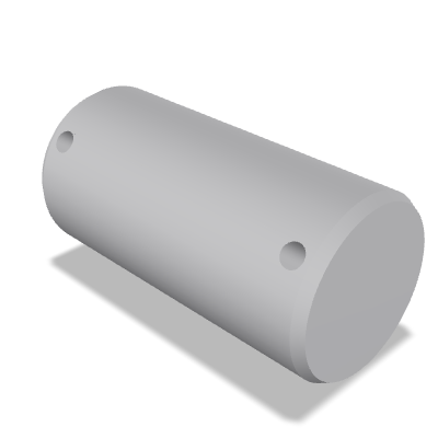 Type B Clevis Pin without Head ISO 2340 — 100×200 — Phosphated
