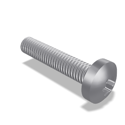 Hexalobular Socket Pan Head Screw ISO 14583 — M6×30