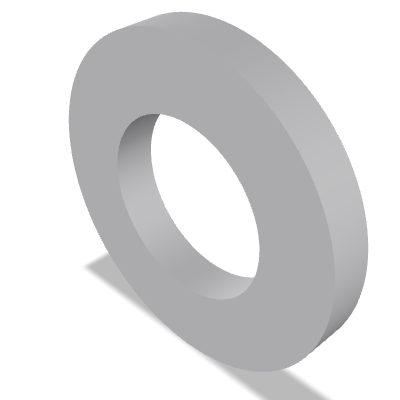 Sealing Ring DIN 7603 — 4x8 — Zinc Zn 99.5