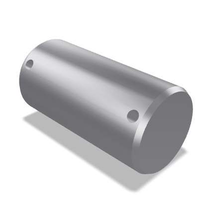 Type B Clevis Pin without Head ISO 2340 — 100×200 — None (as processed)