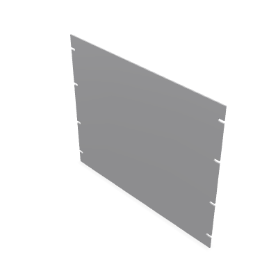 Open Slot Rack Front Panel IEC 60297-3-100 — 9U