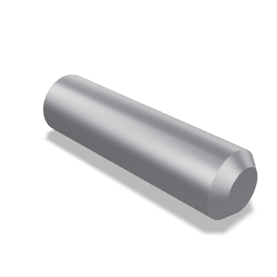 Hardened Parallel Pin ISO 8734 — 20×75 — Stainless steel C1 — None (as processed)