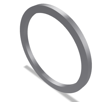 Sealing Ring DIN 7603 — 30x36 — 80-95 HB — Soft iron (metallic gasket)