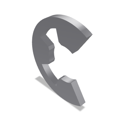 Retaining Washer DIN 6799 — 3.2 — Spring steel