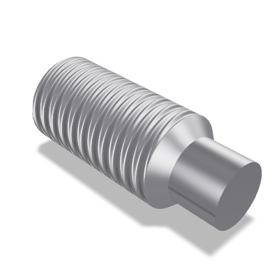 Hexagon Socket Set Screw ISO 4028 — M8×20 — 45H — Steel — None (as processed)