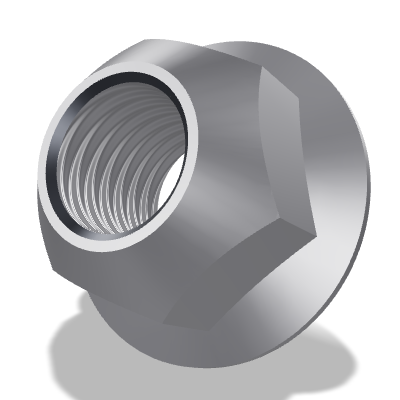 Prevailing Torque Hex Flange Nut ISO 7044 — 14