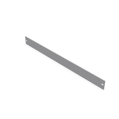 Rack Front Panel IEC 60297-3-100 — 1U-OPT