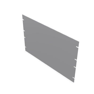 Open Slot Rack Front Panel IEC 60297-3-100 — 7U