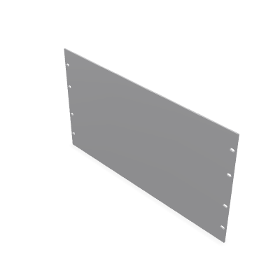 Rack Front Panel IEC 60297-3-100 — 6U-OPT