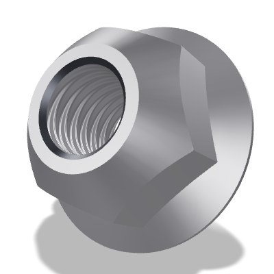 Prevailing Torque Hex Flange Nut ISO 7044 — 6