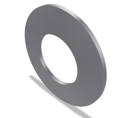 Disc Spring DIN EN 16983 — B 50 — Chromium-vanadium spring steel (50CrV4 / 51CrV4) — None (as processed)