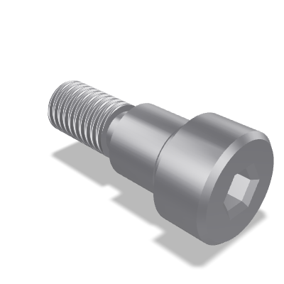 Hexagon Socket Head Shoulder Screw ISO 7379 — 13×16 — None (as processed)