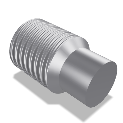 Hexagon Socket Set Screw ISO 4028 — M24×40 — 45H — Steel — None (as processed)