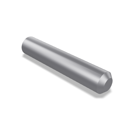 Hardened Parallel Pin ISO 8734 — 1.5×8 — A — Steel — None (as processed)