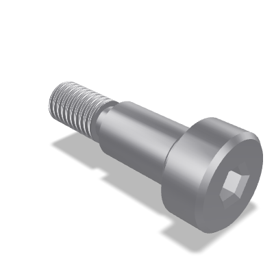 Hexagon Socket Head Shoulder Screw ISO 7379 — 10×20 — None (as processed)