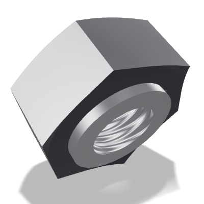 Hexagon Weld Nut DIN 929 — M6
