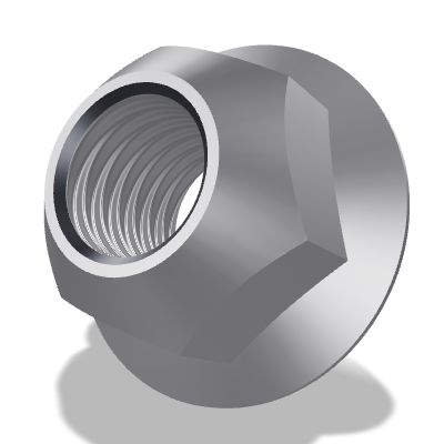 Prevailing Torque Hex Flange Nut ISO 7044 — 10