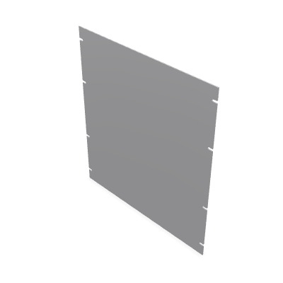 Open Slot Rack Front Panel IEC 60297-3-100 — 12U