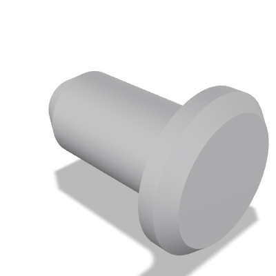 Type A Clevis Pin with Head ISO 2341 — 3×6 — Phosphated