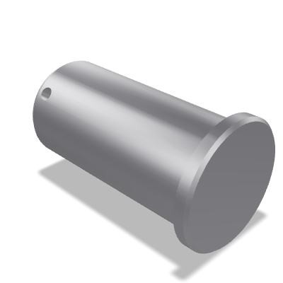 Type B Clevis Pin with Head ISO 2341 — 100×200 — None (as processed)