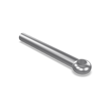 Split Pin ISO 1234 — 4×36 — Aluminum (general) — None (as processed)