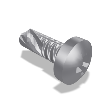 Pan Head Drilling Screw ISO 15481 — ST4.8×16