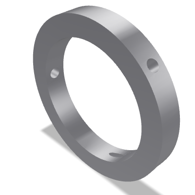 Set Screw and Pinned Shaft Collar DIN 705 — 150 — 110-175 HV — Free-cutting steel