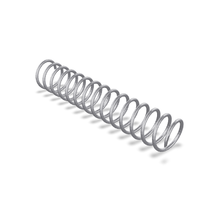 Cylindrical Compression Spring DIN 2098 — 3.2x32x12.5 — Stainless steel X10CrNi18-8 / 1.4310