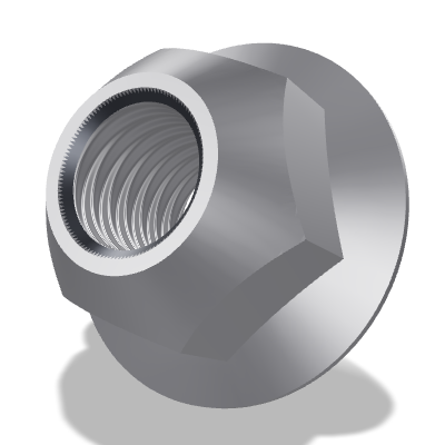 Prevailing Torque Hex Flange Nut ISO 7044 — 5