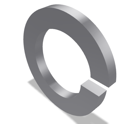 Helical Spring Lock Washer DIN 127A — M45