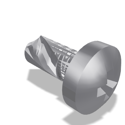 Pan Head Drilling Screw ISO 15481 — ST4.8×13