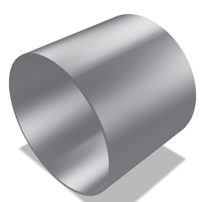 Wrapped Plain Bush ISO 3547 — 115 x 120 x 100 — Steel (hardened)